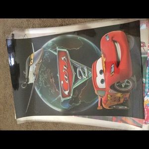 Posters and cars $8.00 of each